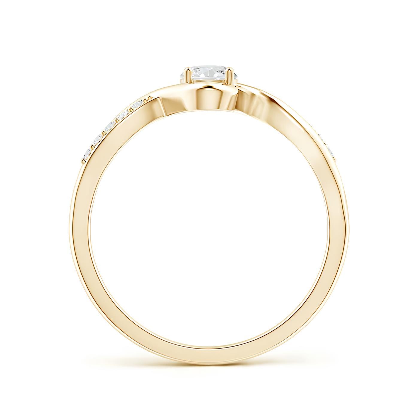 1.00 CTW Round Cut EF VS/SI Lab-Grown Diamond Ring Engagement or Wedding Ring for Women in 14K Gold or Platinum, Perfect Anniversary Gift
